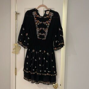 Black mini dress!!